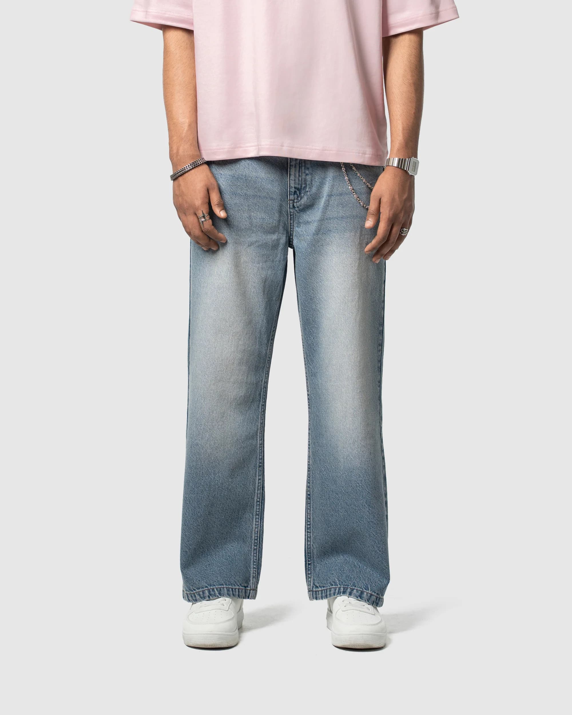 Denim Baggy Pants 2